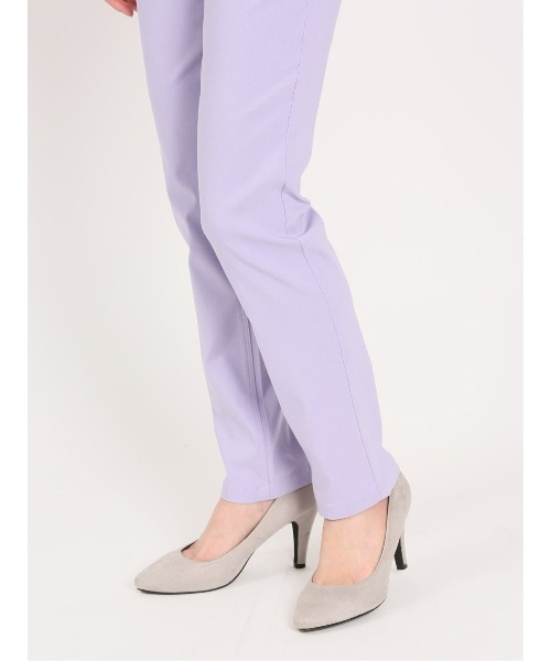 m.f.editorial（エムエフエディトリアル）の「m.f.エディトリアル レディース ストレッチ スキニーパンツ（チノパンツ・レディース・グリーン×ピンク/パープル/ベージュ/ネイビー/ブラック/スカイブルー・S/MEDIUM/LARGE）」の15枚目の写真