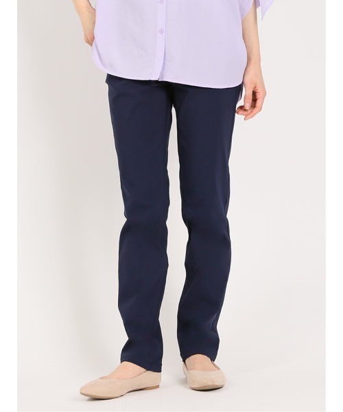 m.f.editorial（エムエフエディトリアル）の「m.f.エディトリアル レディース ストレッチ スキニーパンツ（チノパンツ・レディース・グリーン×ピンク/パープル/ベージュ/ネイビー/ブラック/スカイブルー・S/MEDIUM/LARGE）」の12枚目の写真