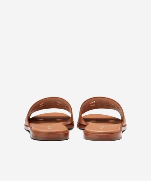 セール☆COLE HAAN フリン ロゴ スライド サンダル（ゴールド） フリン ロゴ スライド サンダル womens. 22000 | COLE_HAAN