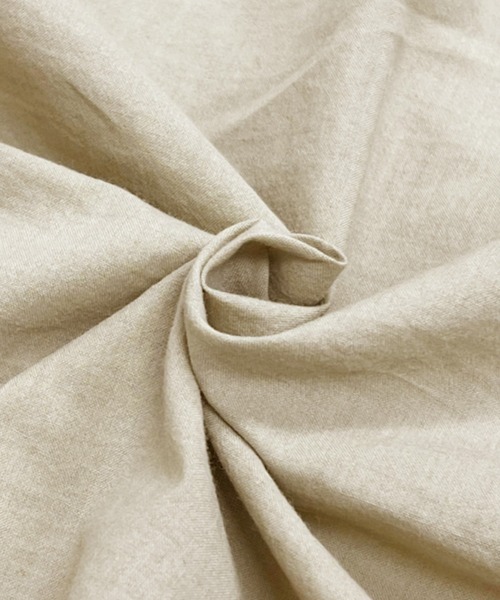 Fizz（フィズ）の「【Fizz/フィズ】　綿キャンブリック　スカラップレースガウンワンピース（ワンピース・レディース・オフホワイト/ダークブルー/グレイッシュベージュ/ブラック・M）」の14枚目の写真