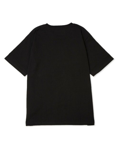UNIVERSAL OVERALL（ユニバーサルオーバーオール）の「ユニバーサルオーバーオール ロゴTシャツ / プリントTシャツ / CENTER LOGO TEE（Tシャツ/カットソー・メンズ・オートミール/ライトグリーン/ブラック/ホワイト/ミント・XL/L/M/S）」の7枚目の写真