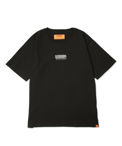 UNIVERSAL OVERALL（ユニバーサルオーバーオール）の「ユニバーサルオーバーオール ロゴTシャツ / プリントTシャツ / CENTER LOGO TEE（Tシャツ/カットソー・メンズ・オートミール/ライトグリーン/ブラック/ホワイト/ミント・XL/L/M/S）」の21枚目の写真