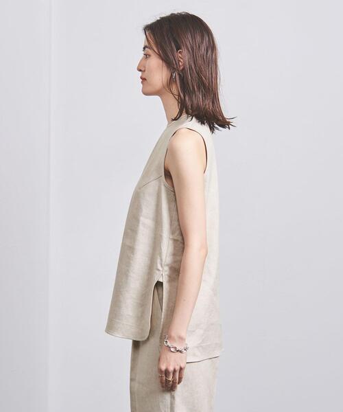 UNITED ARROWS - 超美品！ユナイデッドアローズ near.nipponノースリーブブラウス UNITED ARROWS（ユナイテッドアローズ）の「＜near.nippon