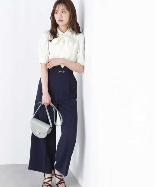 PROPORTION BODY DRESSING(プロポーションボディドレッシング)の「ジョーゼットパンツ / 1213130500(その他パンツ・レディース・ネイビー/グレー/ホワイト系その他・SMALL/MEDIUM)」の3枚目の写真