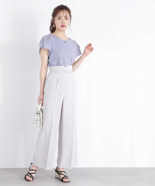 PROPORTION BODY DRESSING(プロポーションボディドレッシング)の「ジョーゼットパンツ / 1213130500(その他パンツ・レディース・ネイビー/グレー/ホワイト系その他・SMALL/MEDIUM)」の15枚目の写真