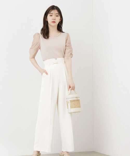 PROPORTION BODY DRESSING(プロポーションボディドレッシング)の「ジョーゼットパンツ / 1213130500(その他パンツ・レディース・ネイビー/グレー/ホワイト系その他・SMALL/MEDIUM)」の14枚目の写真