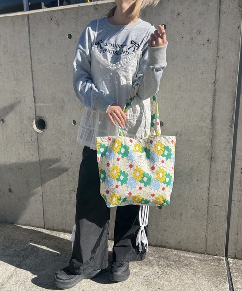 ロンシャン　トートバッグ　花柄　A4収納可　スエード　ブラウン LONGCHAMP（花柄 ・ トートバッグ）のフリマアイテム一覧