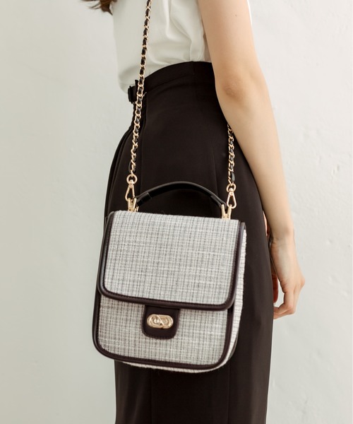 OLIVE des OLIVE(オリーブデオリーブ)の「アソートショルダーバッグ 1031120180(ショルダーバッグ・レディース・ホワイト/ブラック・FREE)」の17枚目の写真