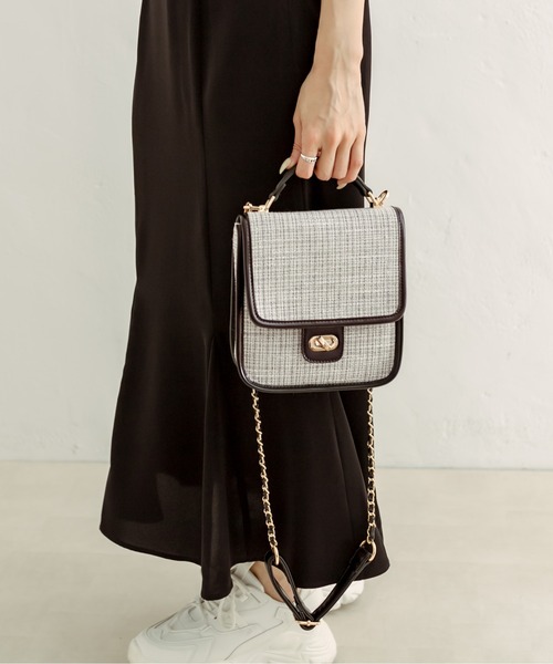 OLIVE des OLIVE(オリーブデオリーブ)の「アソートショルダーバッグ 1031120180(ショルダーバッグ・レディース・ホワイト/ブラック・FREE)」の11枚目の写真