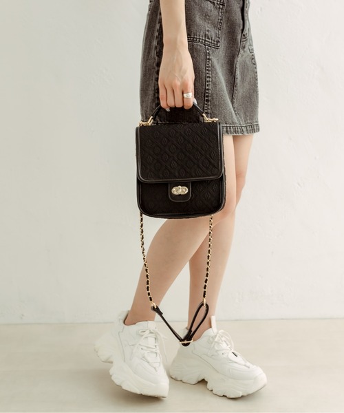 OLIVE des OLIVE(オリーブデオリーブ)の「アソートショルダーバッグ 1031120180(ショルダーバッグ・レディース・ホワイト/ブラック・FREE)」の15枚目の写真