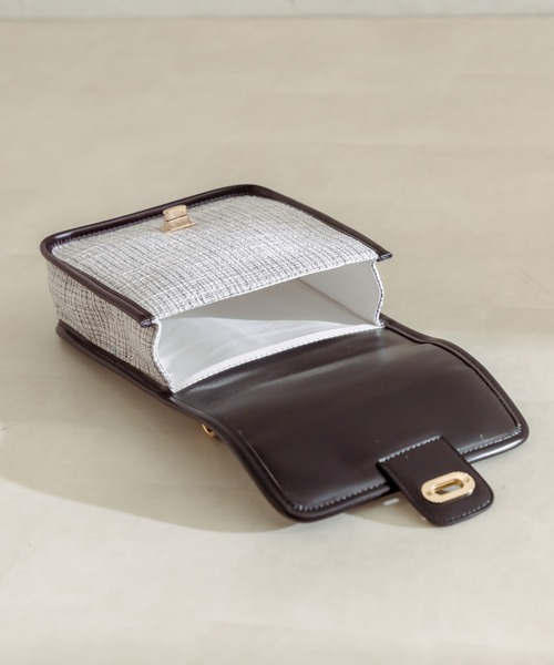 OLIVE des OLIVE(オリーブデオリーブ)の「アソートショルダーバッグ 1031120180(ショルダーバッグ・レディース・ホワイト/ブラック・FREE)」の7枚目の写真