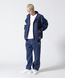 EXAMPLE（エグザンプル）の「EXAMPLE/エグザンプル/DENIM TRACK PANTS