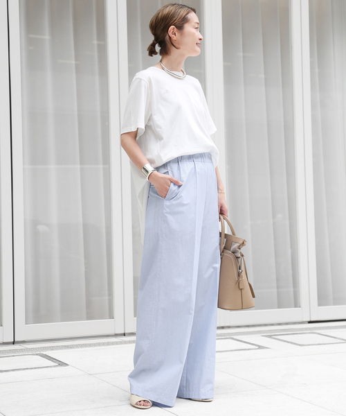 Deuxieme Classe パンツ(その他) アイボリー 0204124N0052 Deuxieme Classe(ドゥーズィエムクラス)の「*Ambience パンツ
