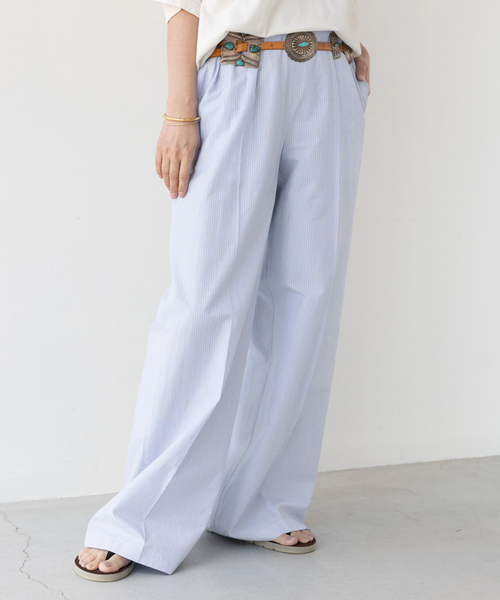 Deuxieme Classe パンツ（その他） アイボリー 0204124N0052 Deuxieme Classe（ドゥーズィエムクラス）の「*Ambience パンツ