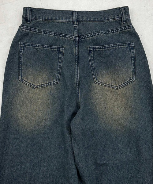 ヴィンテージカラーオーバーダイデニム【SETUP着用可能】（デニムパンツ）｜sedacle（セダクル）