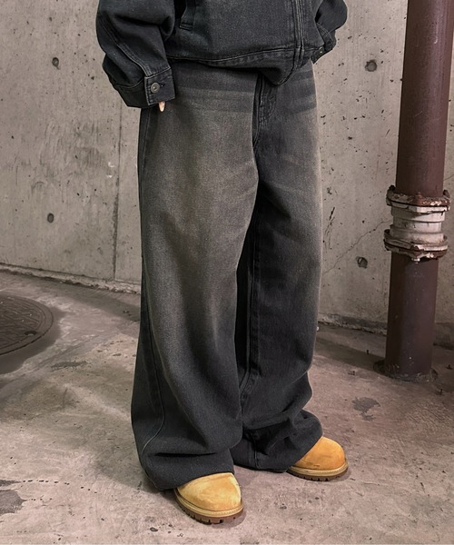 ヴィンテージカラーオーバーダイデニム【SETUP着用可能】（デニムパンツ）｜sedacle（セダクル）