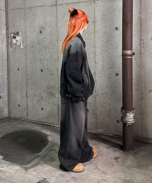 ヴィンテージカラーオーバーダイデニム【SETUP着用可能】（デニムパンツ）｜sedacle（セダクル）