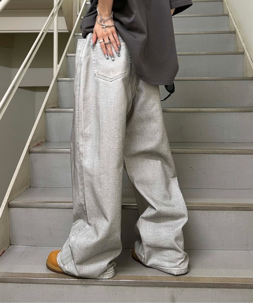 ヴィンテージカラーオーバーダイデニム【SETUP着用可能】（デニムパンツ）｜sedacle（セダクル）