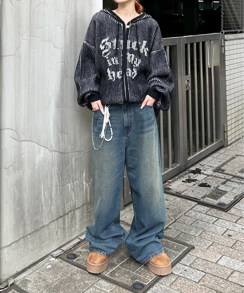 ヴィンテージカラーオーバーダイデニム【SETUP着用可能】（デニムパンツ）｜sedacle（セダクル）