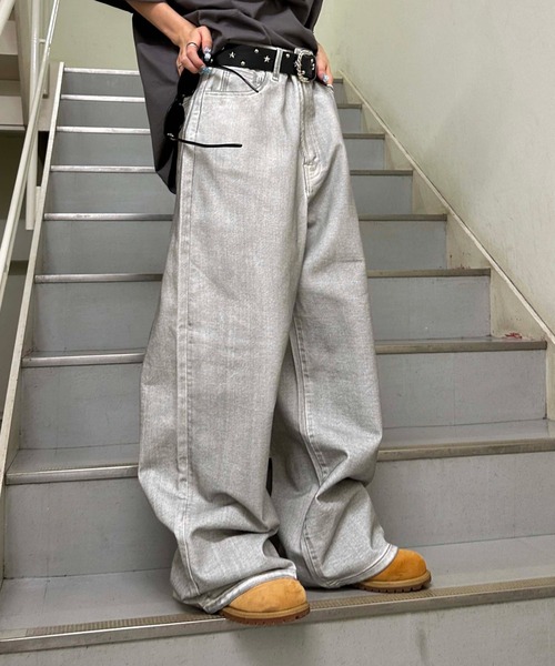 ヴィンテージカラーオーバーダイデニム【SETUP着用可能】（デニムパンツ）｜sedacle（セダクル）