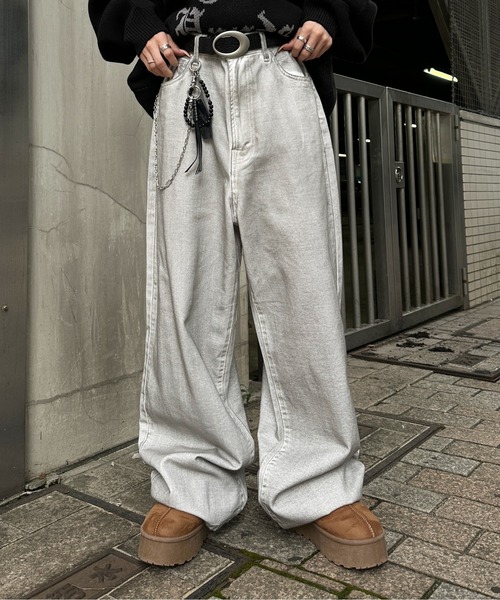 ヴィンテージカラーオーバーダイデニム【SETUP着用可能】（デニムパンツ）｜sedacle（セダクル）