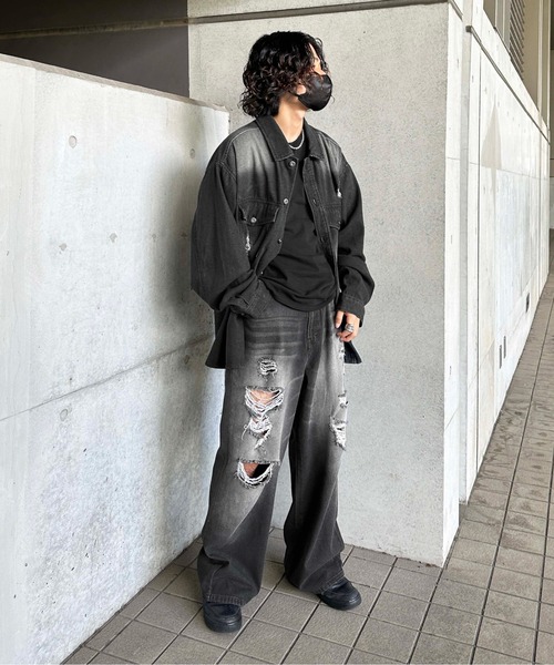 ヴィンテージカラーオーバーダイデニム【SETUP着用可能】（デニムパンツ）｜sedacle（セダクル）