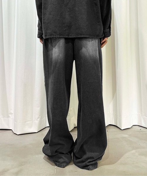 ヴィンテージカラーオーバーダイデニム【SETUP着用可能】（デニムパンツ）｜sedacle（セダクル）