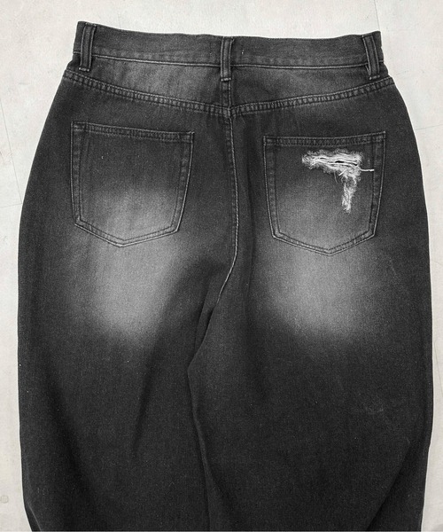 ヴィンテージカラーオーバーダイデニム【SETUP着用可能】（デニムパンツ）｜sedacle（セダクル）