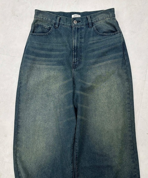 ヴィンテージカラーオーバーダイデニム【SETUP着用可能】（デニムパンツ）｜sedacle（セダクル）