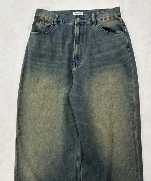 ヴィンテージカラーオーバーダイデニム【SETUP着用可能】（デニムパンツ）｜sedacle（セダクル）