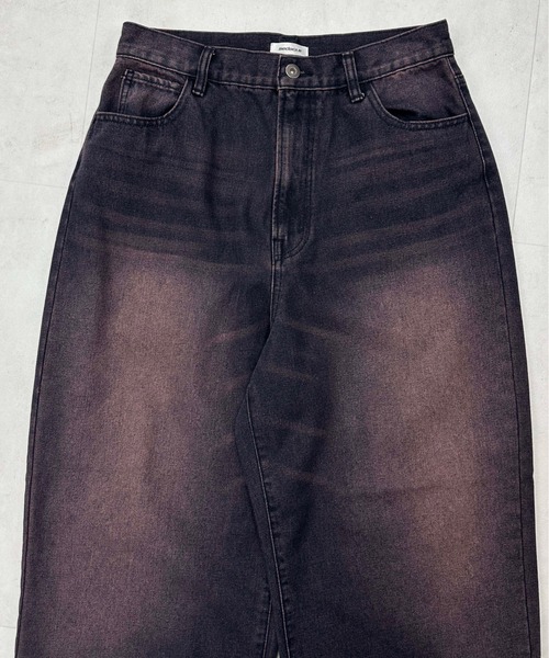 ヴィンテージカラーオーバーダイデニム【SETUP着用可能】（デニムパンツ）｜sedacle（セダクル）