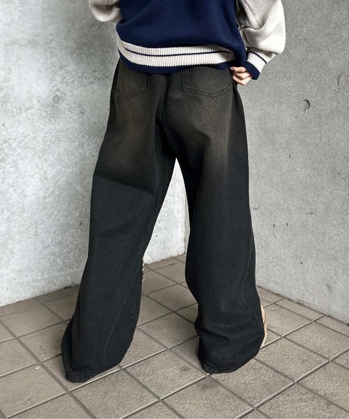 ヴィンテージカラーオーバーダイデニム【SETUP着用可能】（デニムパンツ）｜sedacle（セダクル）