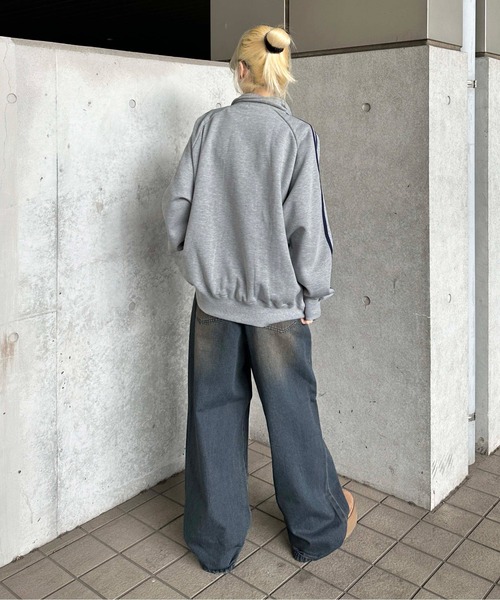 ヴィンテージカラーオーバーダイデニム【SETUP着用可能】（デニムパンツ）｜sedacle（セダクル）