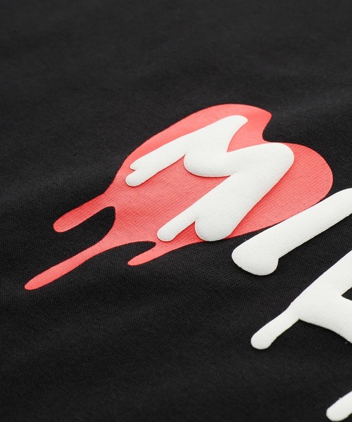MILKFED.（ミルクフェド）の「LOVE DRIP LOGO WIDE S/S TEE（Tシャツ/カットソー・レディース・ライトピンク/ブラック/ホワイト/ライトパープル・ONE SIZE）」の9枚目の写真