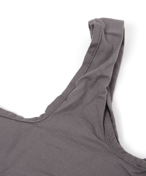 LAKOLE（ラコレ）の「コットンエコバッグ(S) / 907845（トートバッグ・レディース・アイボリー/チャコール・FREE）」の10枚目の写真