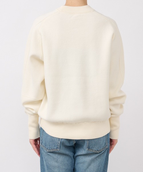 RIVE DROITE（リヴドロワ）の「【ウォッシャブル】スウェットライクニット（ニット/セーター・レディース・オフホワイト/グレー/ネイビー/チャコールグレー・FREE）」の12枚目の写真