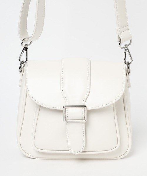 PAGEBOY（ページボーイ）の「レトロバックルショルダー（ショルダーバッグ・レディース・ブラック/イエロー/オフホワイト・FREE）」の22枚目の写真