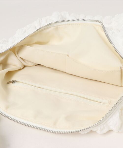 flower（フラワー）の「ポップコーンバッグ（ショルダーバッグ・レディース・ホワイト・FREE）」の8枚目の写真