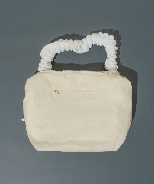 flower（フラワー）の「ポップコーンバッグ（ショルダーバッグ・レディース・ホワイト・FREE）」の4枚目の写真