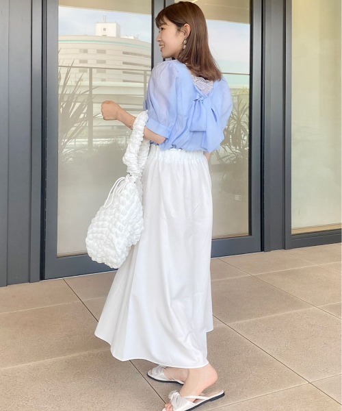 flower（フラワー）の「ポップコーンバッグ（ショルダーバッグ・レディース・ホワイト・FREE）」の21枚目の写真