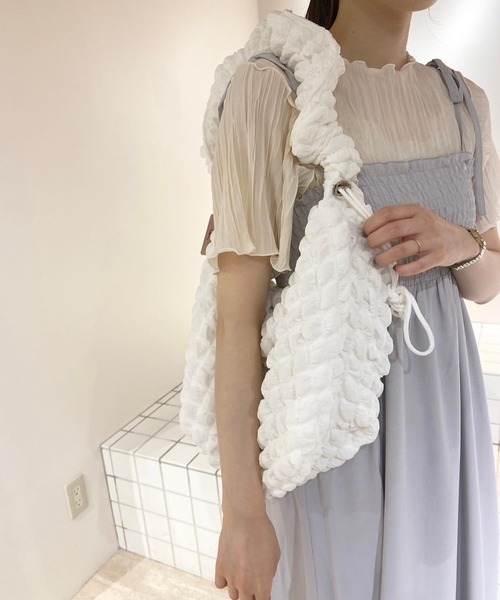 flower（フラワー）の「ポップコーンバッグ（ショルダーバッグ・レディース・ホワイト・FREE）」の18枚目の写真