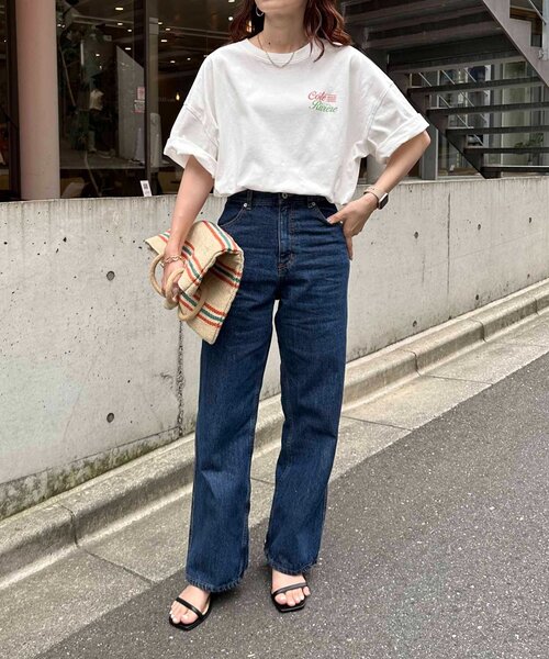 DISCOAT(ディスコート)の「【WEB限定】CoteスーベニアバックプリントT《ユニセックス》(Tシャツ/カットソー・レディース・オフホワイト/ライトベージュ/チャコールグレー・FREE)」の8枚目の写真