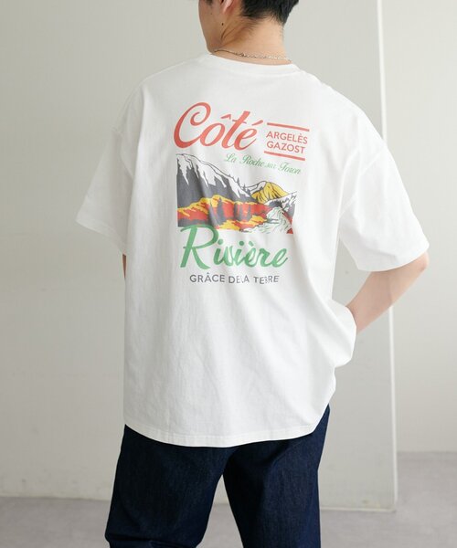 DISCOAT(ディスコート)の「【WEB限定】CoteスーベニアバックプリントT《ユニセックス》(Tシャツ/カットソー・レディース・オフホワイト/ライトベージュ/チャコールグレー・FREE)」の12枚目の写真