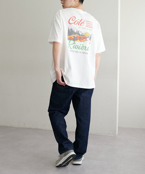 WEB限定】CoteスーベニアバックプリントTシャツ《ユニセックス