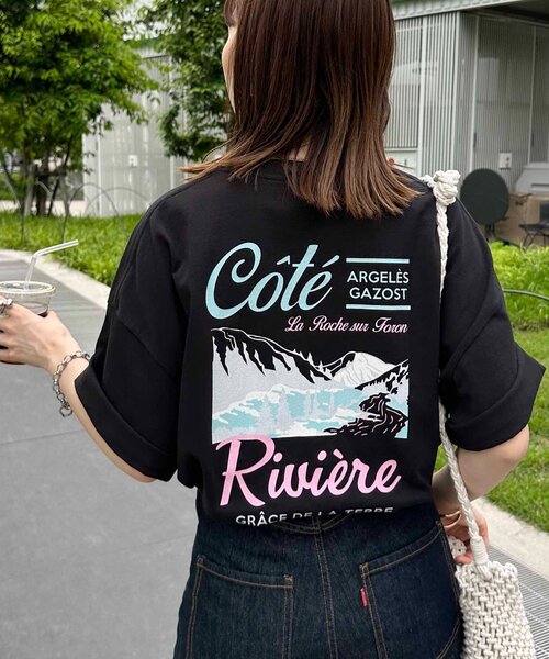 DISCOAT(ディスコート)の「【WEB限定】CoteスーベニアバックプリントT《ユニセックス》(Tシャツ/カットソー・レディース・オフホワイト/ライトベージュ/チャコールグレー・FREE)」の17枚目の写真