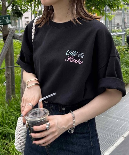 DISCOAT(ディスコート)の「【WEB限定】CoteスーベニアバックプリントT《ユニセックス》(Tシャツ/カットソー・レディース・オフホワイト/ライトベージュ/チャコールグレー・FREE)」の22枚目の写真