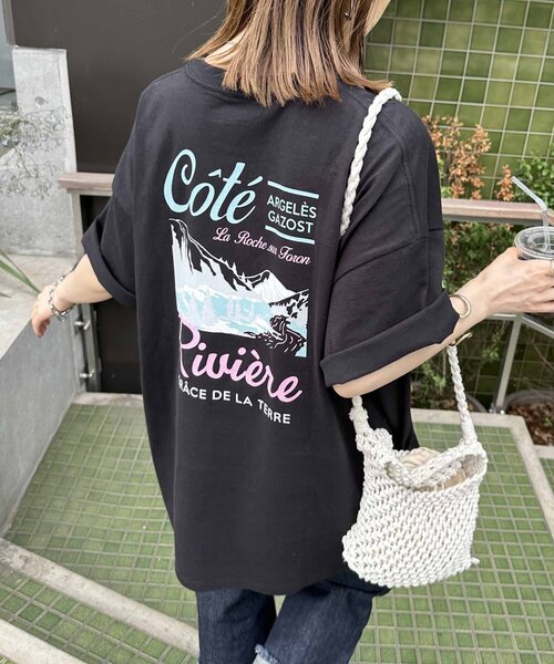 WEB限定】CoteスーベニアバックプリントTシャツ《ユニセックス