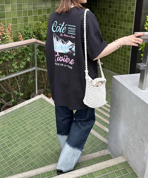 その他 Toko セール】【WEB限定】CoteスーベニアバックプリントTシャツ《ユニ
