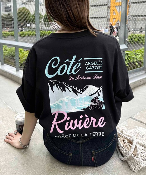 WEB限定】CoteスーベニアバックプリントTシャツ《ユニセックス