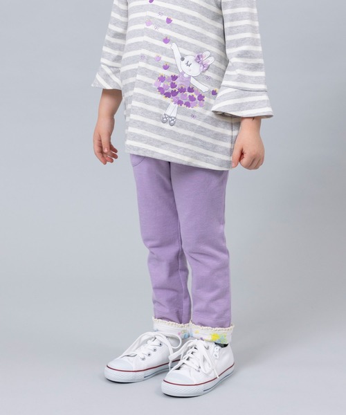 KP（ケーピー）の「デニム風ストレッチパンツ(100～130cm)（デニムパンツ・キッズ・ネイビー/ブラック/パープル・100cm/130cm/120cm/110cm）」の2枚目の写真